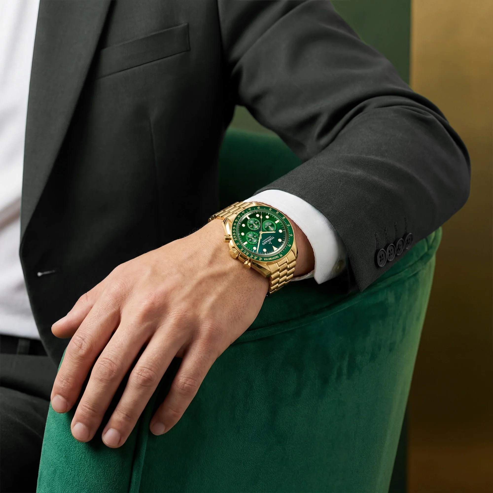 COSMIC CHRONO Chronograph Green - Image 5