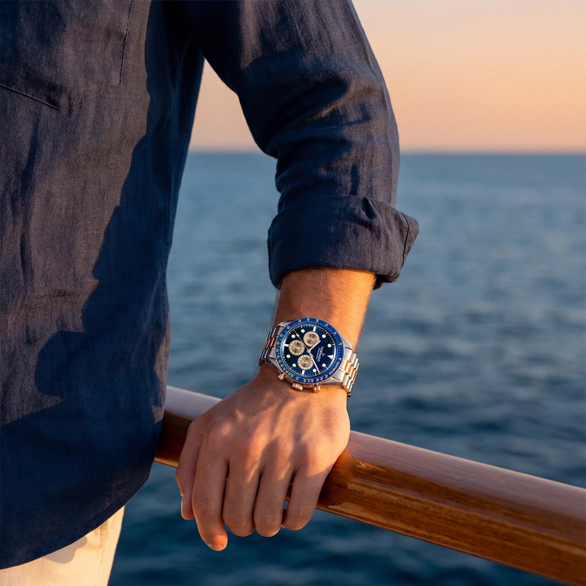 COSMIC CHRONO Chronograph Blue - Image 5