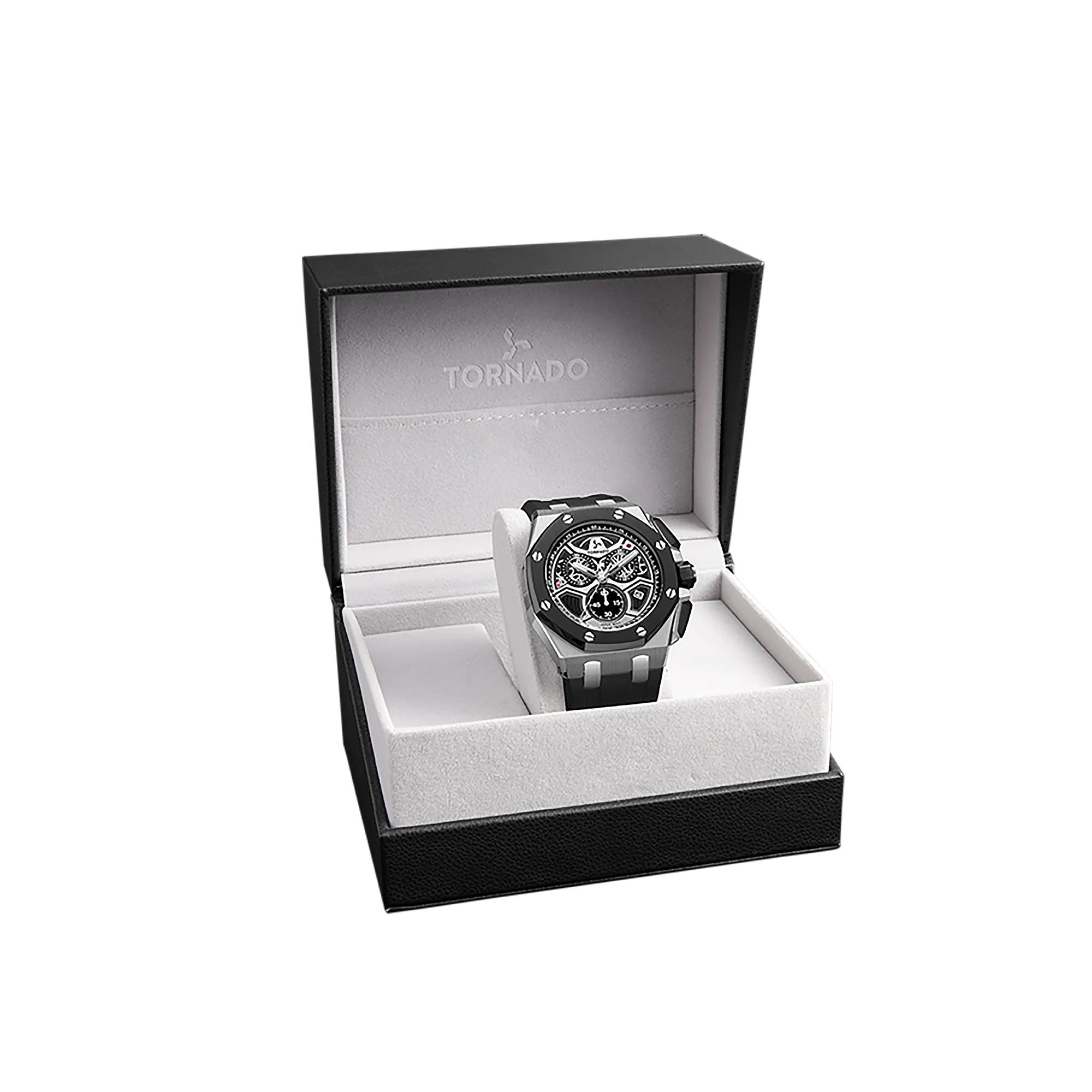 LUMINA CHRONOSPHERE Chronograph Silver Black - Image 4