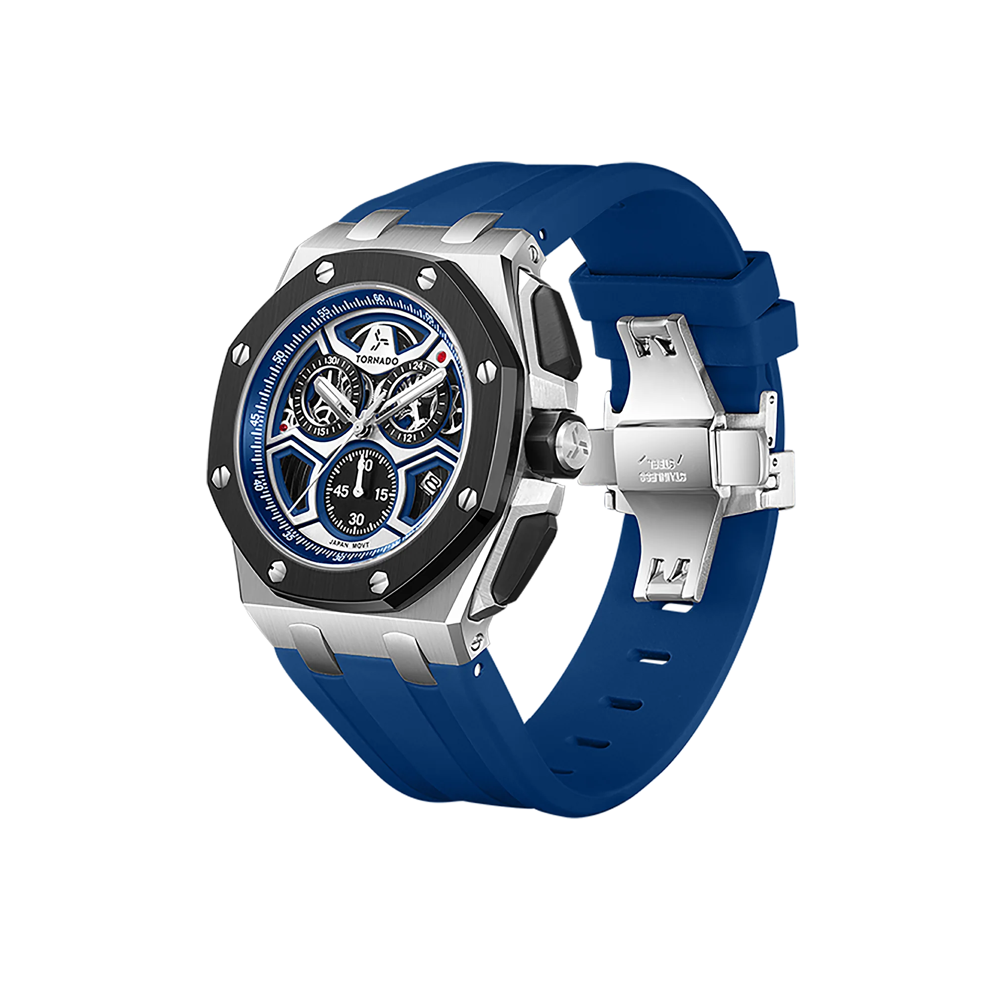 LUMINA CHRONOSPHERE Chronograph Blue and Black - Image 2