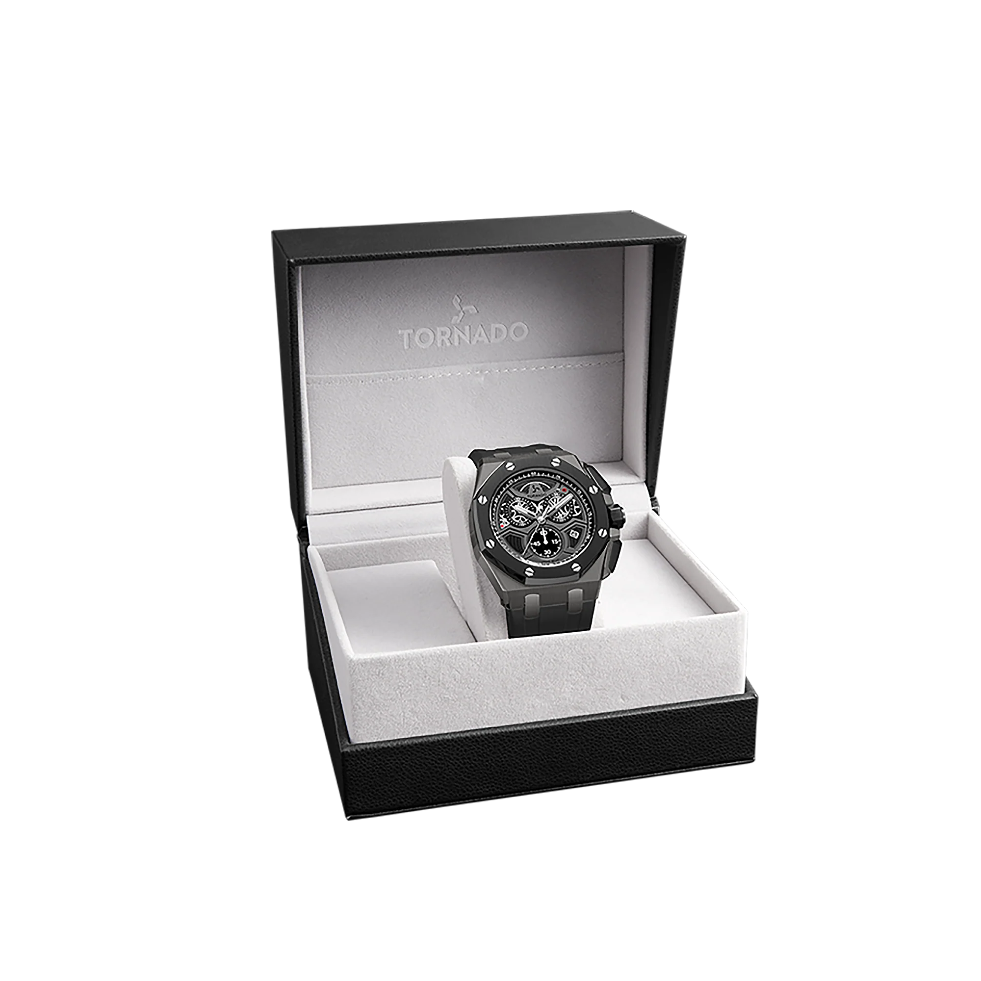 LUMINA CHRONOSPHERE Chronograph Black and Gunmetal - Image 4