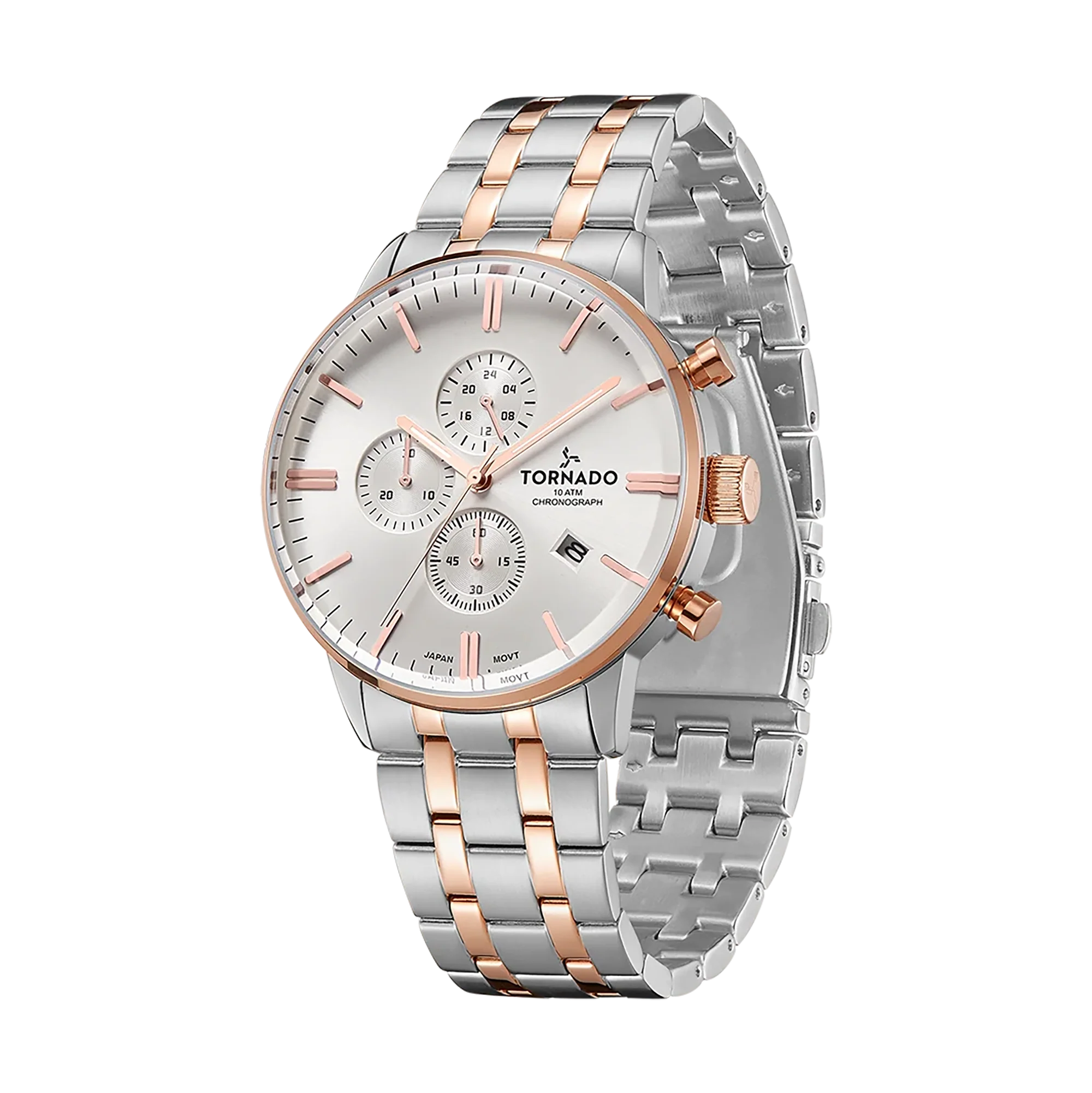 CELESTIA ELITE Chronograph Silver Rose Gold - Image 2