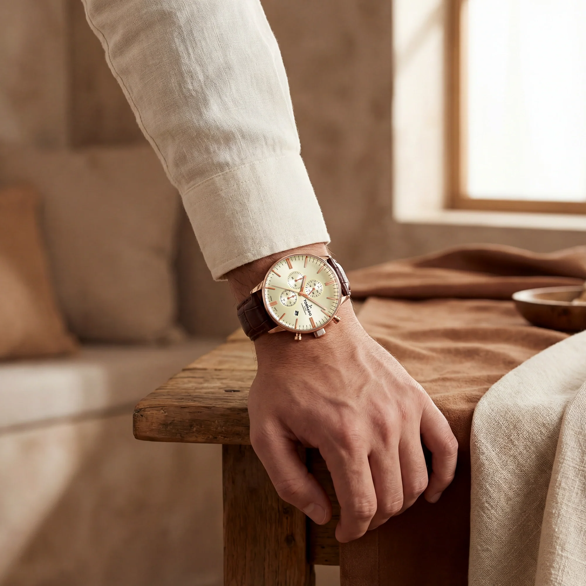 CELESTIA ELITE Chronograph Brown - Image 5