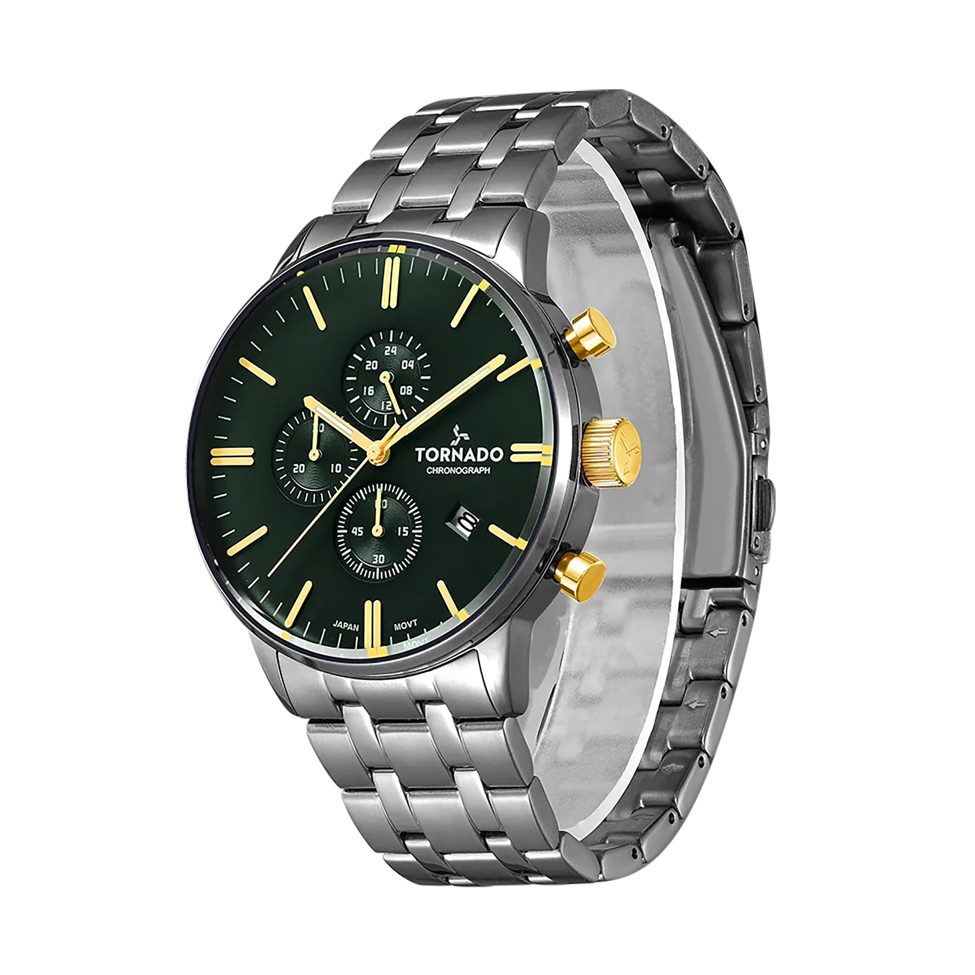 CELESTIA ELITE Chronograph Silver Green - Image 2