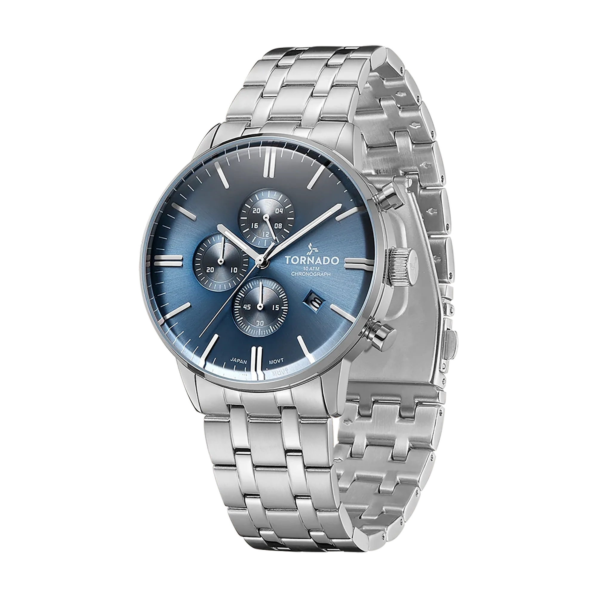 CELESTIA ELITE Chronograph Silver Blue - Image 2