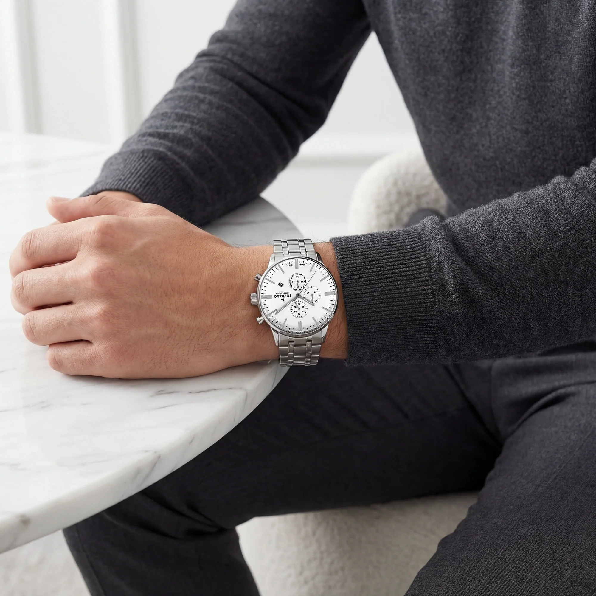 CELESTIA ELITE Chronograph Silver - Image 5
