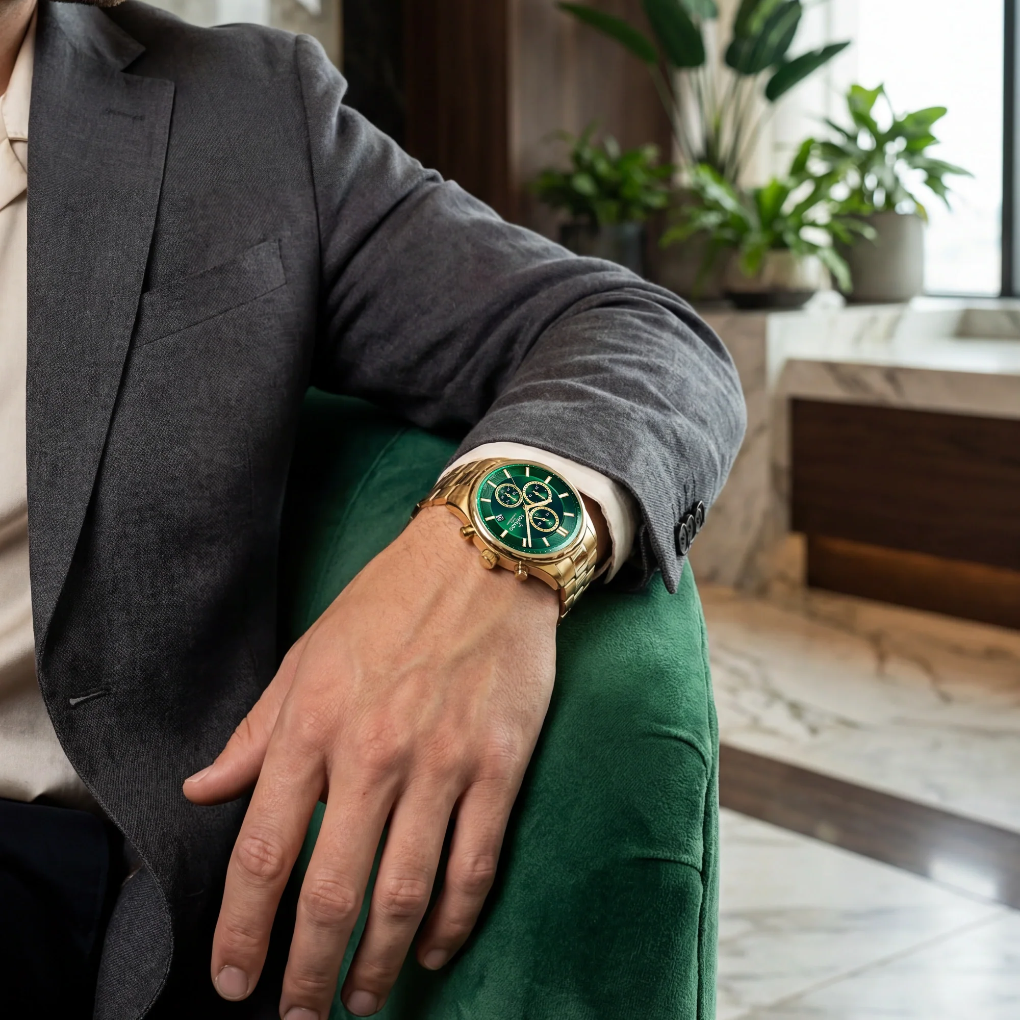 CELESTIA ELITE Chronograph Green - Image 5