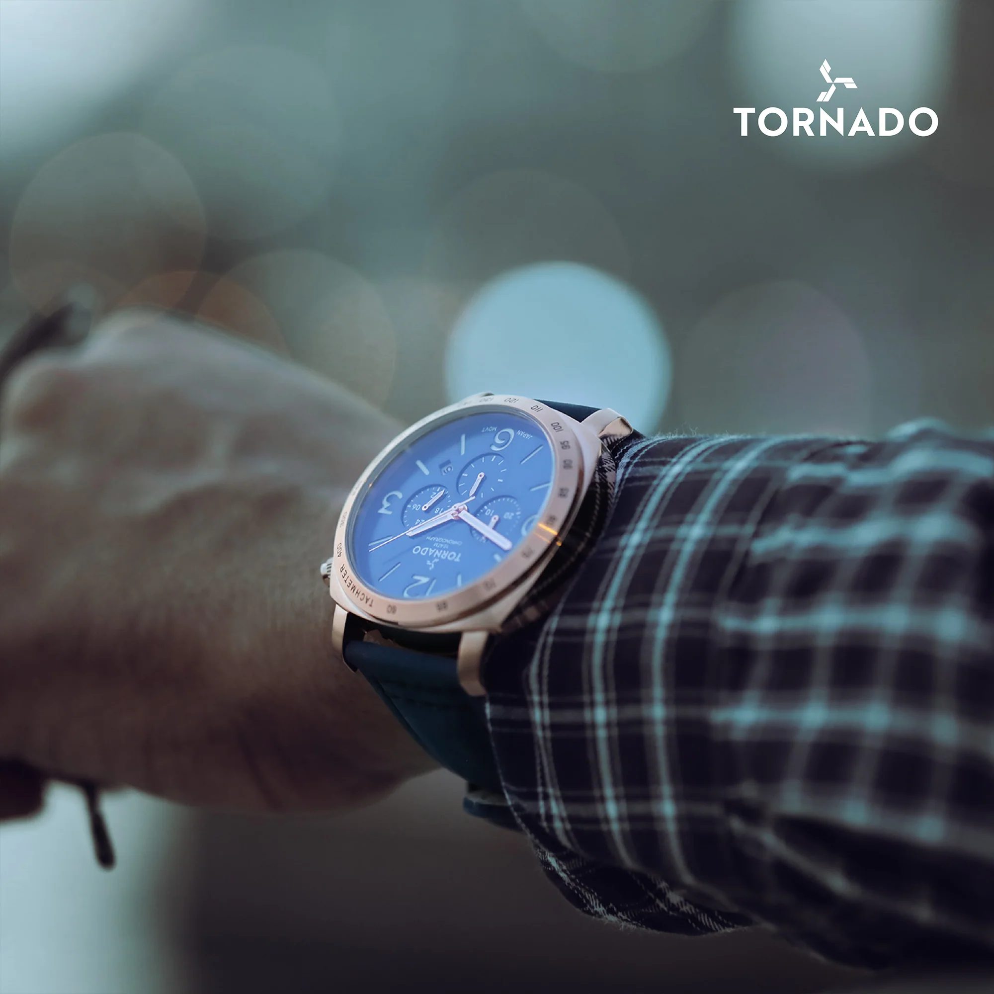 LUMINA CHRONOSPHERE Chronograph Dark Blue - Image 5