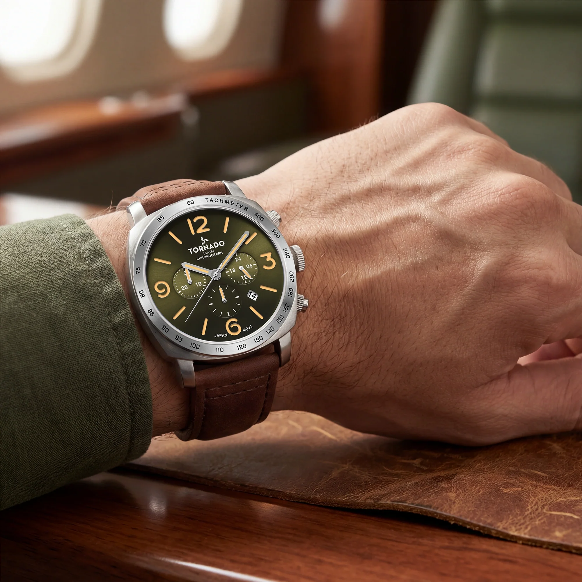 LUMINA CHRONOSPHERE Chronograph Brown - Image 5