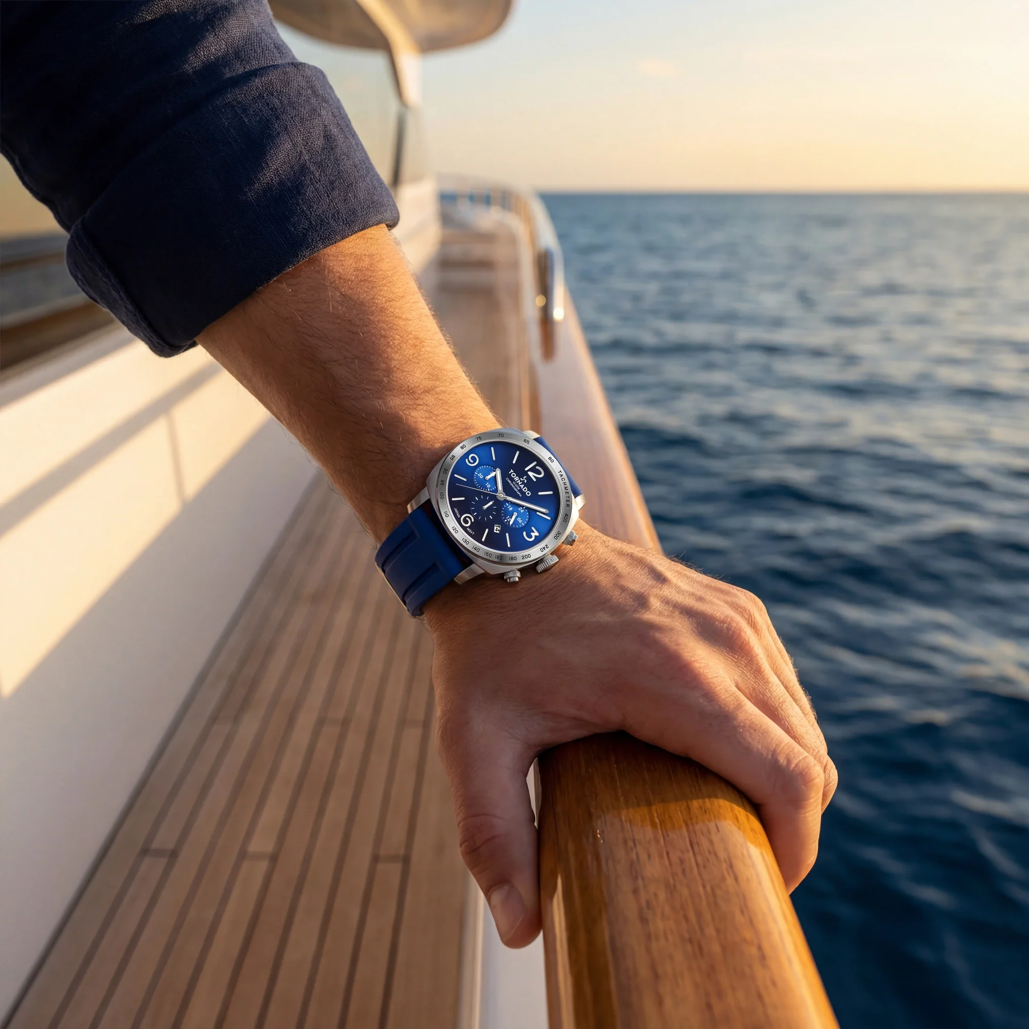 LUMINA CHRONOSPHERE Chronograph Blue - Image 5